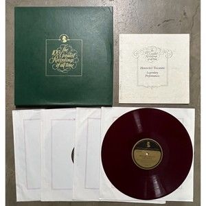 The 100 Greatest Recordings Of All Time Vinyl Box Set 6 Records 1972
